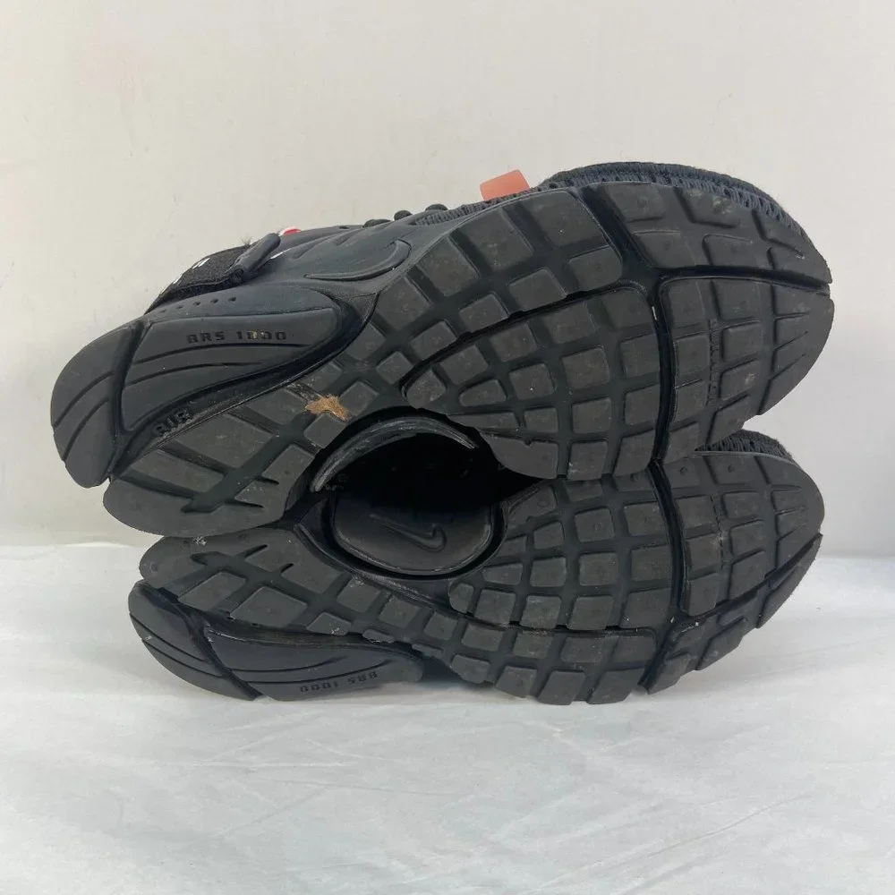 Nike Air Presto OFF-White Virgil The Ten 2018 AA3830-002 Black Lace Up Sneakers - Picture 8 of 15
